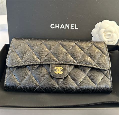 chanel wallet men|Chanel long wallet price.